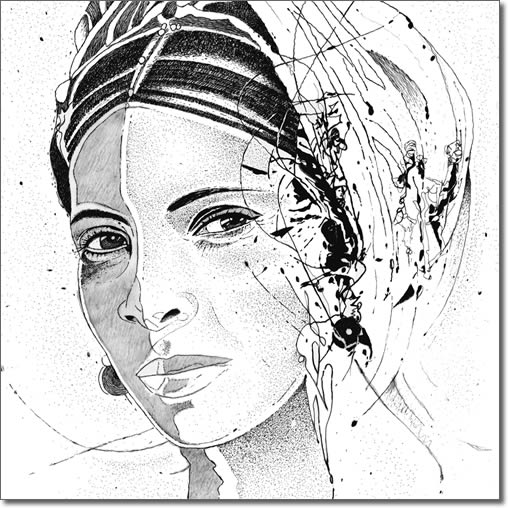 Portraits de femmes algériennes - Vibration