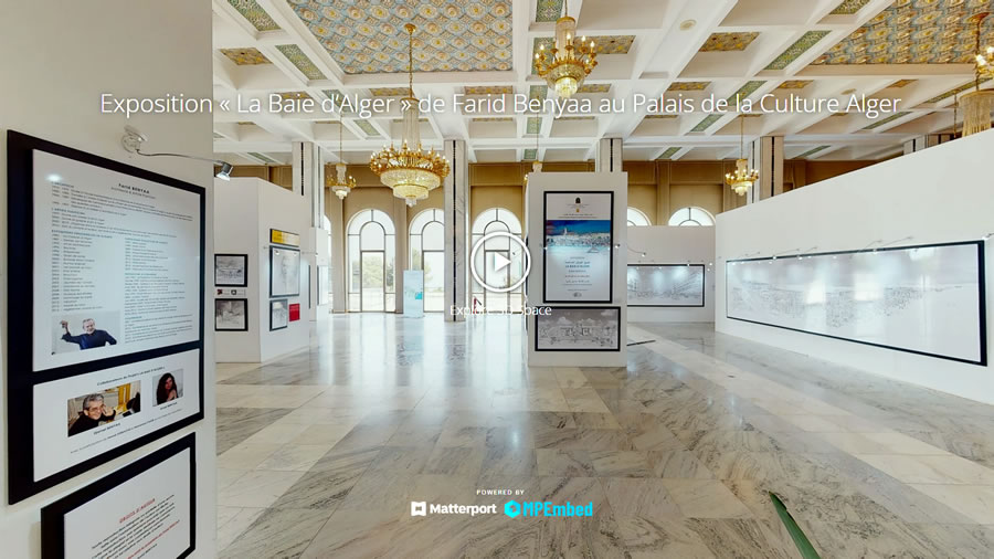 Baie d'Alger - Visite virtuelle de l'exposition Farid Benyaa